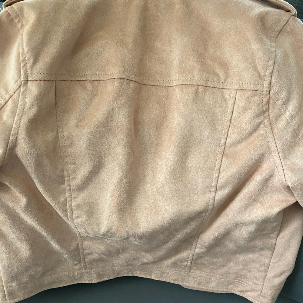 Pink Suede Jacket - Picture 3 of 4